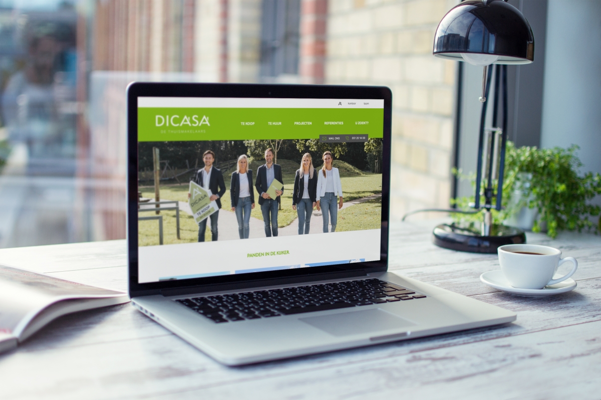 responsive website Dicasa